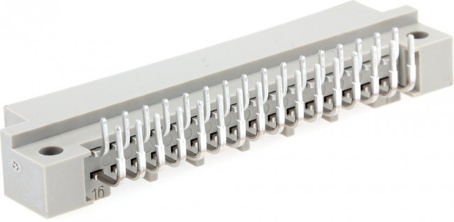 09 22 132 6921, Разъем DIN 41612, Type 2B Series, 32 контакт(-ов), Штекер, 2.54 мм, 2 ряда, a + b 09 22 132 6921, Разъем DIN 41612, Type 2B Series, 32 контакт(-ов), Штекер, 2.54 мм, 2 ряда, a + b