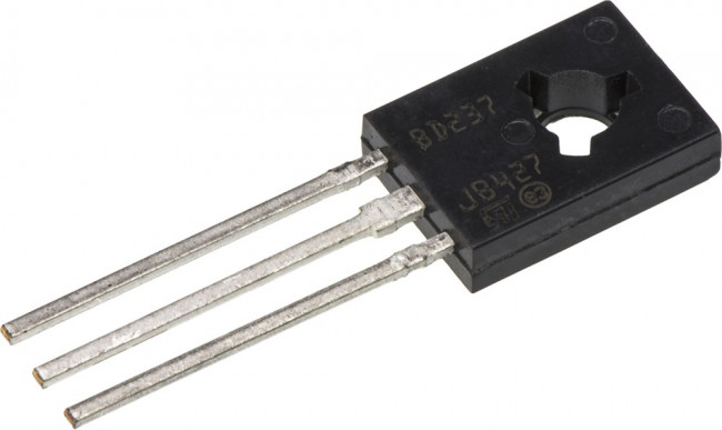 BD237, NPN биполярный транзистор, [TO-126]