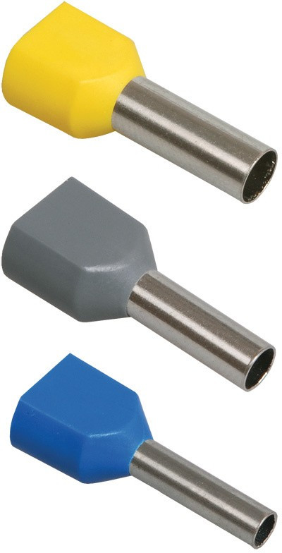 UTE10-D3-2-100, Наконечник штыревой НШвИ 2х2.5-10 фиолетовый НГИ2 (100шт)