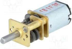 POLOLU-2373, Двигатель: DC, с редуктором, HP, 6ВDC, 1,6А, Ось: D профиль, 987: 1