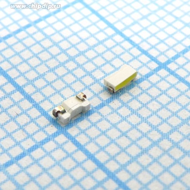 KA-2810ASURSK, Светодиод smd 2,8х0,8мм/ красный/625нм/150- 300мкд/прозрачный/ 110°/боковой свет