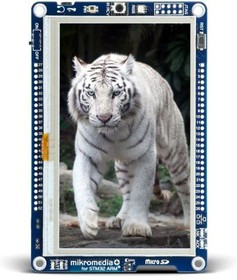 MIKROE-2085, mikromedia Plus 4.3in Resistive Touch Screen Development Kit MIKROE-2085, mikromedia Plus 4.3in Resistive Touch Screen Development Kit