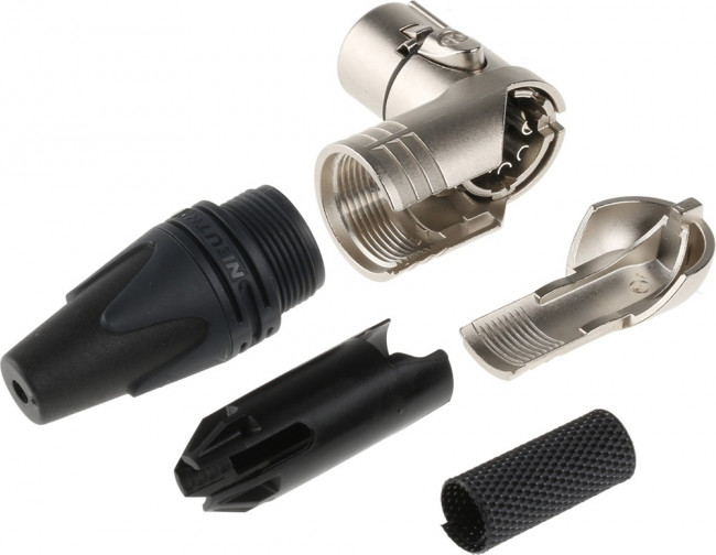 Neutrik NC5FRX разъем XLR угловой female кабельный 5 контактов