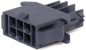 172767-0106, Headers & Wire Housings MINIFIT TPA2 6CKT DR PLG HSG PNL MNT 94V-2 GW 172767-0106, Headers & Wire Housings MINIFIT TPA2 6CKT DR PLG HSG PNL MNT 94V-2 GW