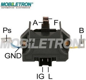 VRPR126, Реле-регулятор генератора VALEO 14.5V 300725\IP1639\ YR-952\131146 [OE 7701030814]\VOLVO: 340 1.6D 84