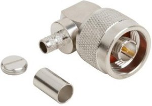 172219, RF Connectors / Coaxial Connectors N RIGHT ANGLE PLUG STD CABLE CRIMP 172219, RF Connectors / Coaxial Connectors N RIGHT ANGLE PLUG STD CABLE CRIMP