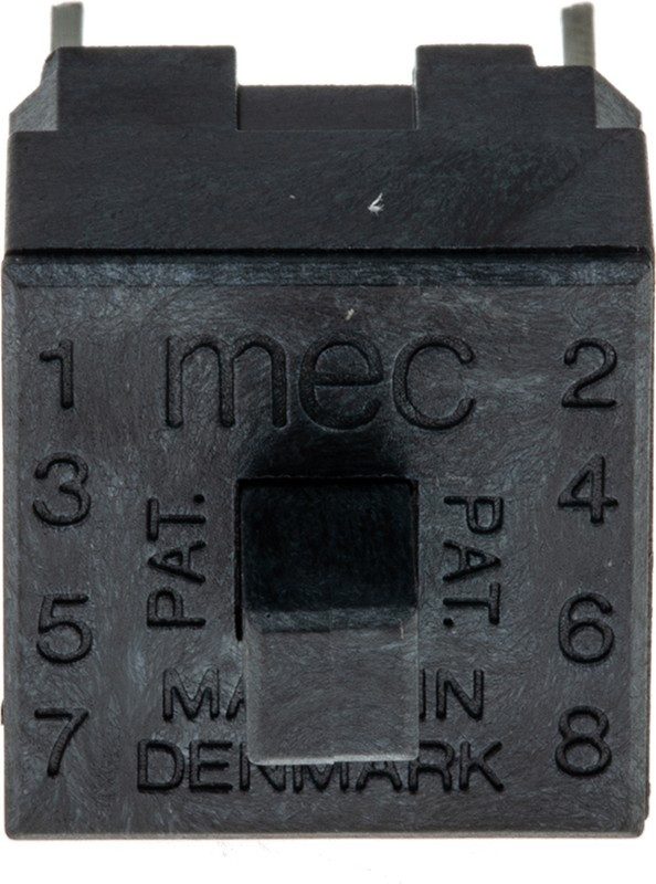 15401, Push Button Switch, Momentary, PCB, DPDT, 120V, IP54