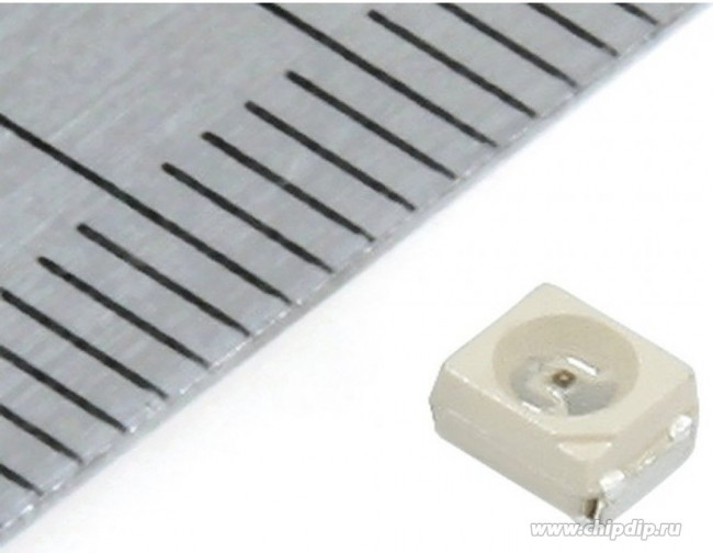 KA-3528SURC, Светодиод красный SMD 3528, 110-230мКд, 120°, 628нМ KA-3528SURC, Светодиод красный SMD 3528, 110-230мКд, 120°, 628нМ