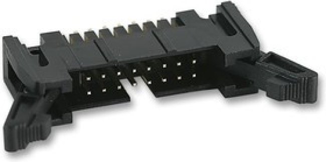 N3764-6302RB, 3000, 64 Way, 2 Row, Straight PCB Header