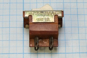 Клавишный выключатель 2-х полюсный, белого цвета 220В/0.5А, c фиксацией; №152 W Пкл\\ 2\2xON-OFF\\кор\ бел\\4C\ПТ-30 В\