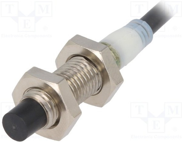 E2AS08KN04WPC1, Датчик индуктивный, Конф.выхода NPN / NO, 0-4мм, 12-24ВDC, М8 E2AS08KN04WPC1, Датчик индуктивный, Конф.выхода NPN / NO, 0-4мм, 12-24ВDC, М8