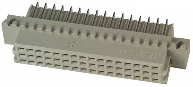 5650868-4, DIN 41612 Connectors RECPT 48P R/A TYPE R