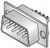 L717DD50P, D-Sub Standard Connectors 50P PLUG SOLDER CUP FIXED MACHINED
