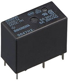 G6K-2P-Y, реле 24В 1 Form C 20.3х10.3х15.8мм