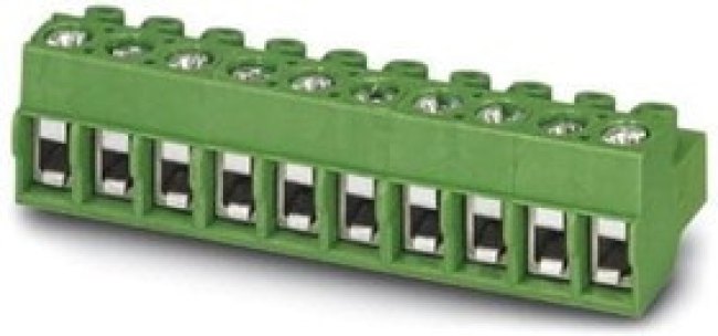 1935077, Pluggable Terminal Blocks 8 Pos 5mm pitch Plug 26-14 AWG Screw