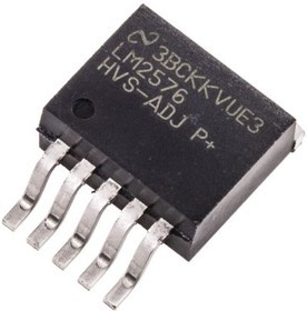 LM2576HVS-ADJ/NOPB, Step-Down Switching Regulator, 1-Channel 3A Adjustable 5-Pin, D2PAK