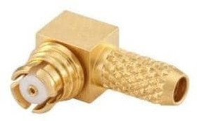 19K201-302L5, RF Connectors / Coaxial Connectors SMP Right Angle Jack RG174 188 316