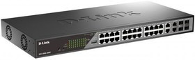 D-Link DSS-200G-28MP/A1A Настраиваемый L2 коммутатор с 24 портами 10/100/1000Base-T и 4 комбо-портами 100/1000Base-T/SFP (24 порта PoE 802.3 D-Link DSS-200G-28MP/A1A Настраиваемый L2 коммутатор с 24 портами 10/100/1000Base-T и 4 комбо-портами 100/1000Base-T/SFP (24 порта PoE 802.3