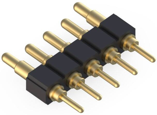 825-22-005-10-020101, Headers & Wire Housings SpringLoaded Con TH Single Row 5-Pin 825-22-005-10-020101, Headers & Wire Housings SpringLoaded Con TH Single Row 5-Pin