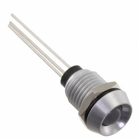 DX1091/TR, LED Panel Mount Indicators Clear Alum Bezel Red/Green/Amber Ind