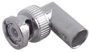 53_BNC-50-0-1/133_NE, RF Adapter, Right Angled, BNC Plug - BNC Socket, 50Ohm