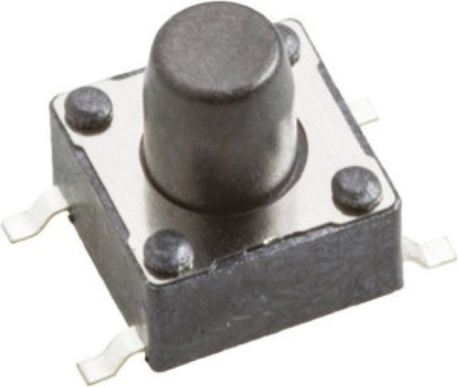 430182070816, Тактильная кнопка, WS-TASV, Top Actuated, SMD (Поверхностный Монтаж), Round Button, 160 гс