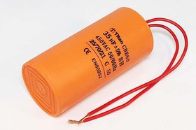 Конденсатор пусковой, емкость 35 мкФ, 450~В, размер 45x 90, номинальное отклонение: 5, рабочая темпе