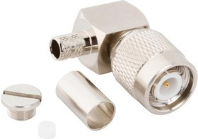 031-6826, RF Connectors / Coaxial Connectors TNC RA 90 Crmp Plug for LMR-240, 50 Ohm