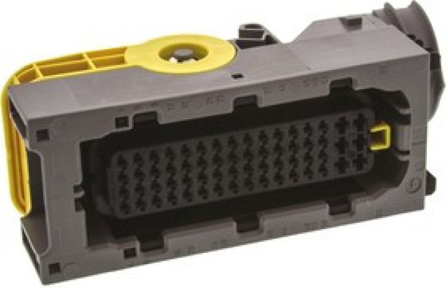 6-103361-2, Headers &amp; Wire Housings SHROUDED RA SNGL 14 with standoffs