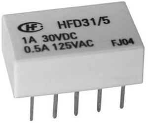 HFD31/24-L2S1R, Реле, 24 VDC , 125 V , 2 A HFD31/24-L2S1R, Реле, 24 VDC , 125 V , 2 A