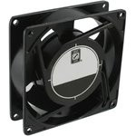 OA92AP-11-2TB, AXIAL FAN, BALL, 27CFM, 22DB, 10W, 115V
