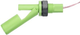 RSF47Y100GF/RS, RSF40 Series Horizontal Polyvinylidene Fluoride Float Switch, Float, 1m Cable, NO/NC, 240V ac Max RSF47Y100GF/RS, RSF40 Series Horizontal Polyvinylidene Fluoride Float Switch, Float, 1m Cable, NO/NC, 240V ac Max