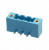 TBP01R1W-508-03BE, Pluggable Terminal Blocks Terminal block, pluggable, w screw lock, 5.08, receptical, 3 pole, blue