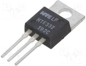 NTE332, Транзистор: PNP, биполярный, 100В, 15А, 90Вт, TO220