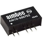 AM1D-0505DZ, DC/DC преобразователь, 1Вт, вход 4.5-5.5В, выход 5,-5В/0.1A AM1D-0505DZ, DC/DC преобразователь, 1Вт, вход 4.5-5.5В, выход 5,-5В/0.1A