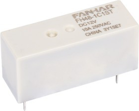 FH48-1C1ST-DC12V, Реле 1пер. 12VDC 10A/250VAC