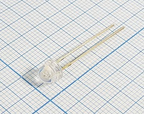 Светодиод белый 120° d=4.8мм 1800мКд (warm white); №4658 w СД 5 x 5 \белт\ 1800\120\пр\FYL- 48D4UWC1A-UWW\