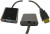 PSG91642, Переходник разъема, HDMI, 1 вывод(-ов), Штекер, VGA, 1 вывод(-ов), Гнездо