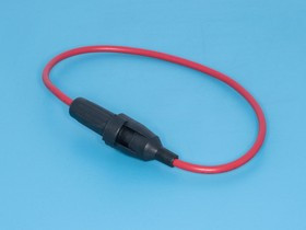 FHI-02E, Держатель предохранителя 5х20мм, на провод, 10A/250B (219N)