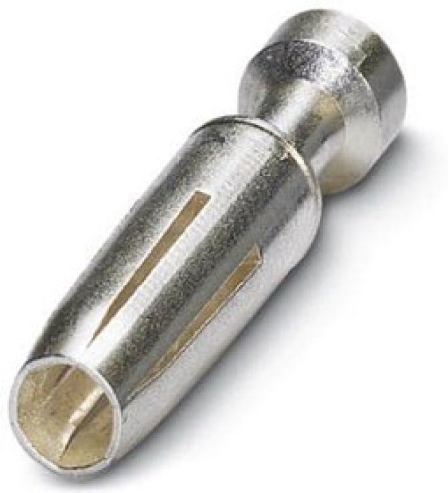 1663653, Heavy Duty Power Connectors Turn 2.5 Crimp Fem Diam. 0.75mm, Ag