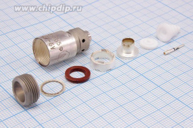 Высокочастотный разъем, гнездо СР75-335Ф; №15906 СР75-335Ф\