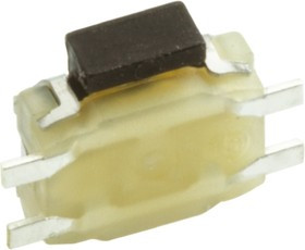434331045822, Tactile Switches Tact Switch SMT on-on 1.65mm Blk Act