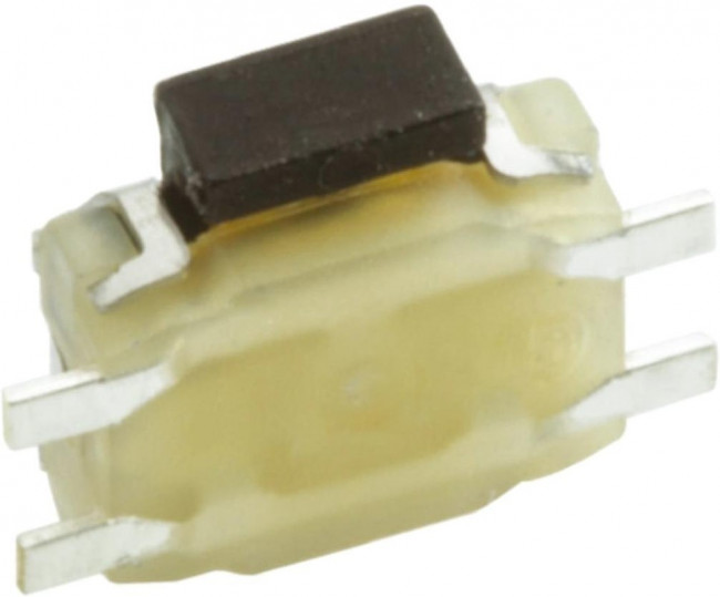 434331045822, Tactile Switches Tact Switch SMT on-on 1.65mm Blk Act