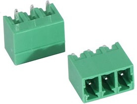 15EDGVC-3.81- 03P-14-00A(H), Разъемный клеммный блок на плату, 3 контакта. Серия 15EDGVC-3.81 15EDGVC-3.81- 03P-14-00A(H), Разъемный клеммный блок на плату, 3 контакта. Серия 15EDGVC-3.81