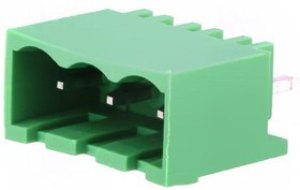 2EDGVC-5.0- 03P-14-100A(H), Разъемный клеммник, 5мм, Кол-во полюс: 3, прямой, гнездо, "папа"