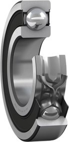 62200-2RS1 Single Row Deep Groove Ball Bearing- Both Sides Sealed 10mm I.D, 30mm O.D