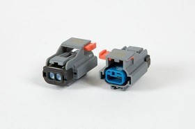 54200208, Automotive Connectors 2 way Female APEX 2.8 Sealed Dark Grey CONN