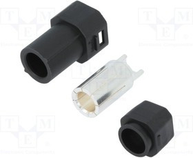 AS250F-BLACK, Вилка, питания DC, AS250, "мама", PIN: 1, на провод, под пайку, 90А