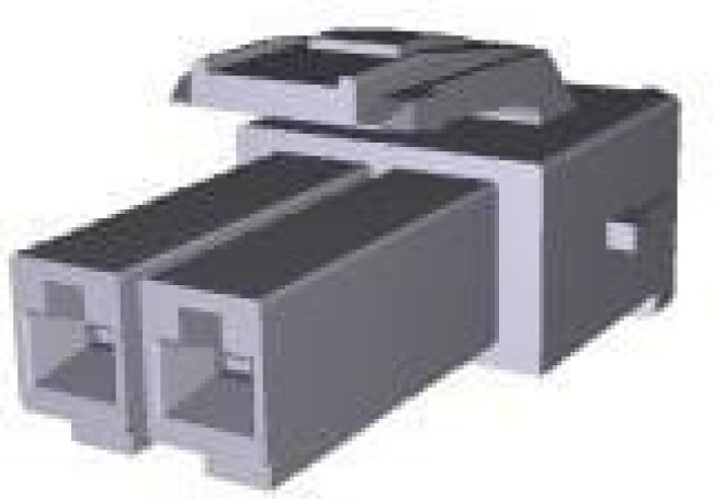 2005247-1, Heavy Duty Power Connectors PDL 2P PLUG 3.96 (GWT) NAT