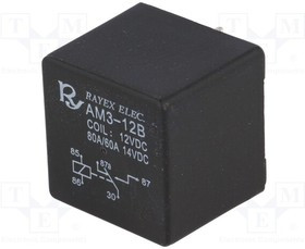 AM3-12B, Реле электромагнитное